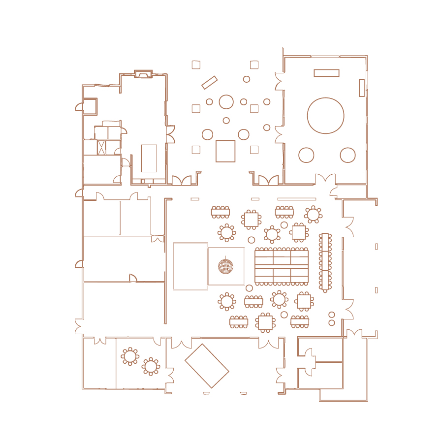 The Arlo custom floor plan for Callie + Trent at The Arlo