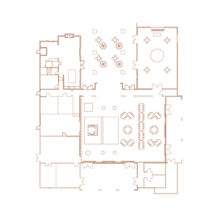 The Arlo custom floor plan for Kaitlin + Travis