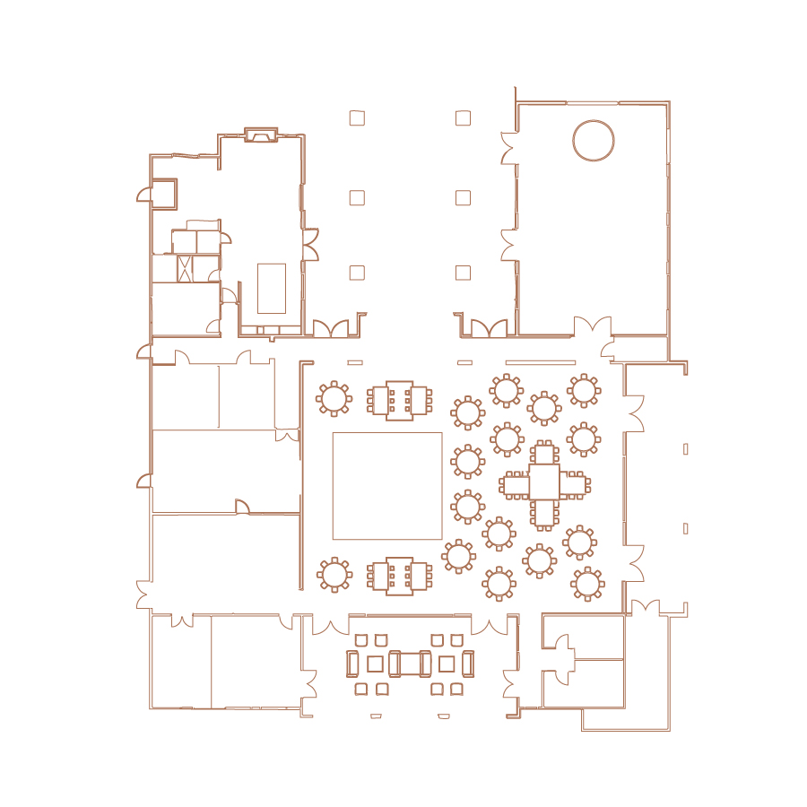 The Arlo custom floor plan for Kathryn + Ethan at The Arlo